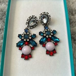 J. Crew statement earrings